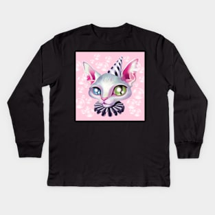 Sphinx Party Kids Long Sleeve T-Shirt